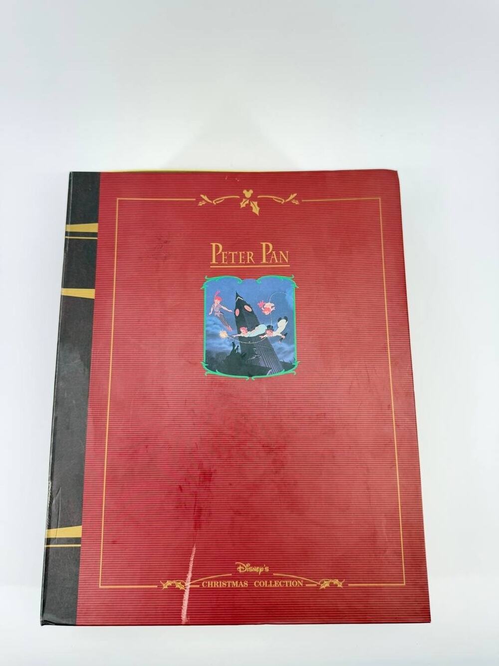 Disney Peter Pan Christmas Collection Ornament Set Book Box Item 25964